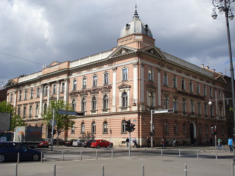 Зградата на Лексикографскиот завод „Мирослав Крлежа“ во Загреб